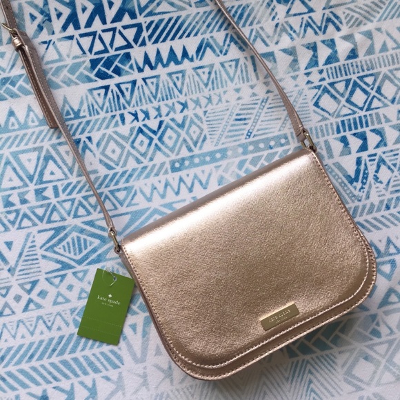 kate spade Handbags - Rose Gold Kate Spade ♠️ Large Carsen